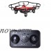 Contixo Mini Pocket Drone 4CH 6 Axis Gyro RC Micro Quadcopter 3D Flip Red   